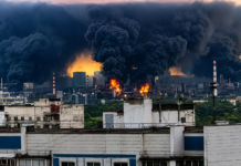 Russian drone strike kills seven at logistics centre, Moscow repels over 370 UAVs