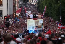 Norway celebrate World Cup heroes despite quarter-final heartbreak