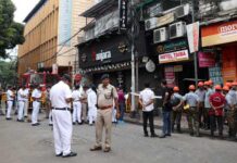 At least nine killed in hotel fire in India’s Kolkata
